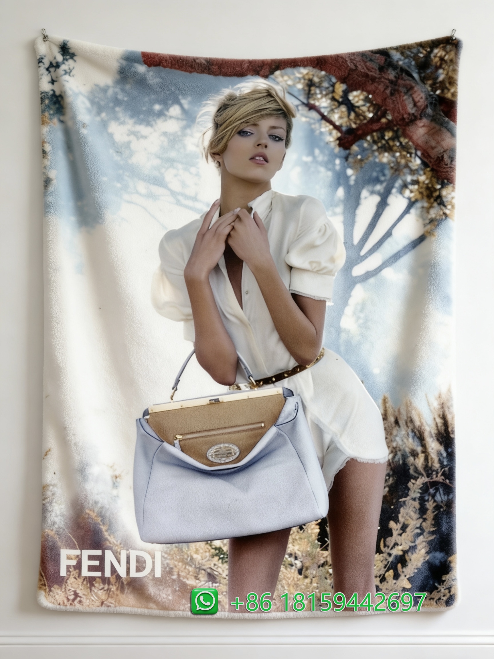 Fendi Throw Blankets